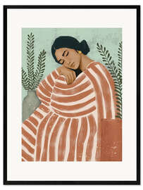 Gerahmter Kunstdruck Terracotta-Träume