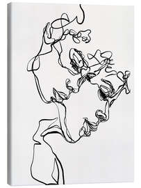 Leinwandbild Verbunden - CatsAndDotz