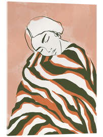 Acrylglasbild Sanfte Umhüllung - CatsAndDotz