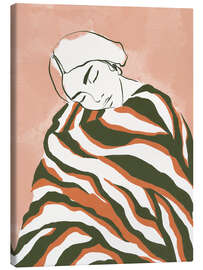 Leinwandbild Sanfte Umhüllung - CatsAndDotz