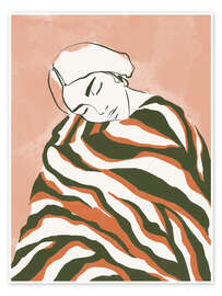 Wandbild Sanfte Umhüllung - CatsAndDotz