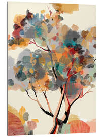 Alubild Herbstbaum - CatsAndDotz