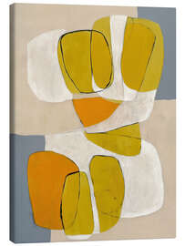 Leinwandbild Mid Century Organic Shapes I - Branka Kodžoman