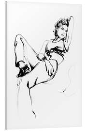 Tableau en aluminium Relax - Keti Teichner