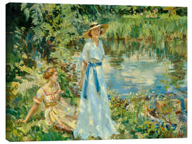 Leinwandbild Ein Sommermorgen