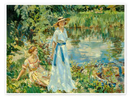 Poster Ein Sommermorgen