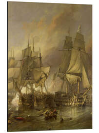 Alubild Die Schlacht von Trafalgar - William Clarkson Stanfield