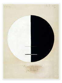 Poster Buddhas Standpunkt im irdischen Leben, Nr. 3a, 1920