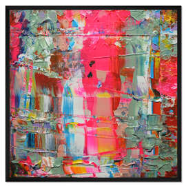 Gerahmter Kunstdruck Abstract Palette II