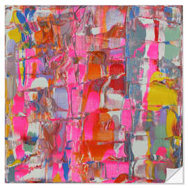 Wandsticker Abstract Palette I