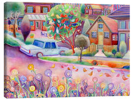 Leinwandbild Der Baum, an dem die coolsten Vögel abhängen - Josh Byer