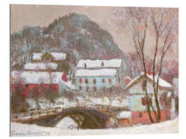 Galleriprint Snow in Scandinavia, Norway 1895 - Claude Monet