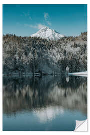 Wandsticker Winter im Allgäu