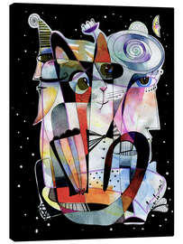 Leinwandbild Jazz Сat