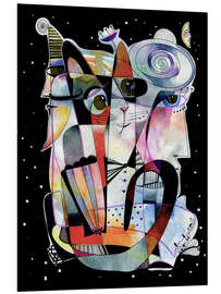 Hartschaumbild Jazz Сat