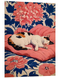 Hartschaumbild Rosa Träume