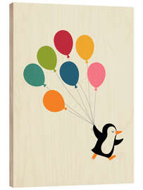 Holzbild Folgen Sie Ihren Träumen - Andy Westface