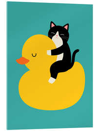 Acrylglasbild Bleib kindlich - Andy Westface