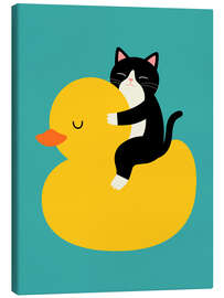 Leinwandbild Bleib kindlich