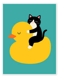 Wandbild Bleib kindlich - Andy Westface