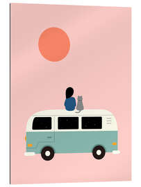 Gallery Print Zeit für mich und meine Miezekatze