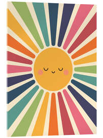 Acrylglasbild Sonniges Lächeln