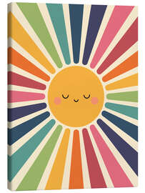 Leinwandbild Sonniges Lächeln