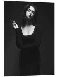 Acrylglasbild Femme Fatal
