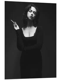 Hartschaumbild Femme Fatal