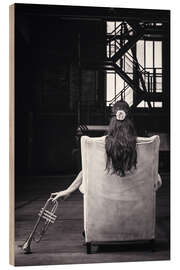 Holzbild Sentimental Sounds