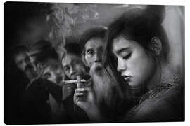 Leinwandbild Roro Mendut's Cigarette