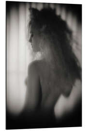 Alubild Linien und Schatten