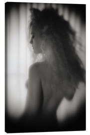 Leinwandbild Linien und Schatten