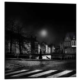 Alubild Mondscheinspaziergang