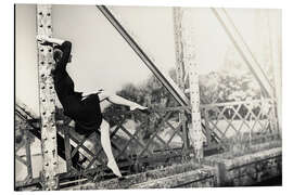 Aluminium print The past