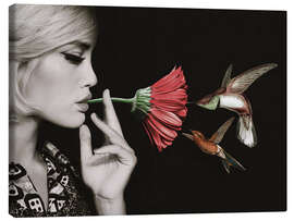 Leinwandbild Ladies and Cigarettes