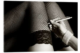 Acrylglasbild Tic tac toe