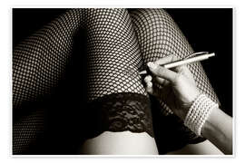 Wandbild Tic tac toe