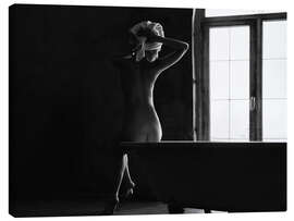 Leinwandbild In Gedanken baden - Alexandr