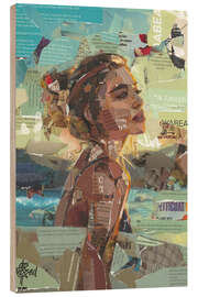 Holzbild Surfer's Paradise - Thomas Chedeville