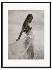 Gerahmter Kunstdruck Die Aussicht