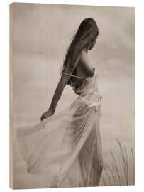 Holzbild Die Aussicht