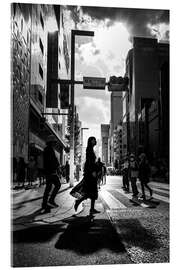 Acrylglasbild Tokyo Straßenansicht