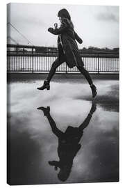 Canvas print Jumping