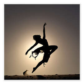 Poster Dancing on the Dunes