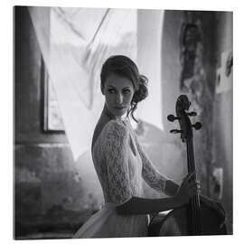 Acrylglasbild Say something