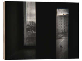 Holzbild Shadowed Passage