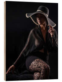 Stampa su legno Venez vous assoir