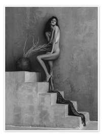 Wandbild Die Treppen