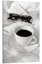 Tableau en aluminium Coffee In Bed